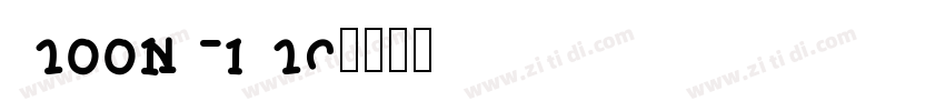 moon time字体转换